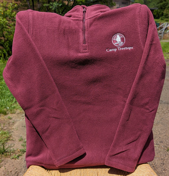 Camp Treetops 1/4 Zip Fleece Pullover