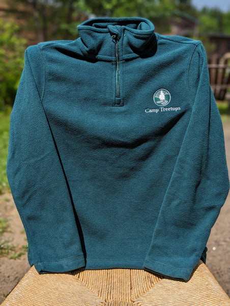 Camp Treetops 1/4 Zip Fleece Pullover