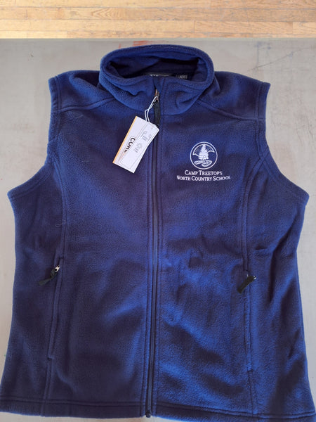 NCS Blue Fleece Vest (Women's)