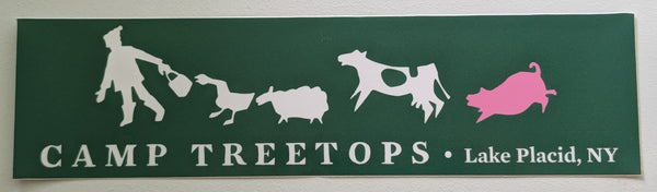 Camp Treetops Bumper Sticker