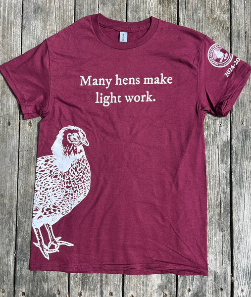 NCS 2024-25 Many Hens T-Shirt