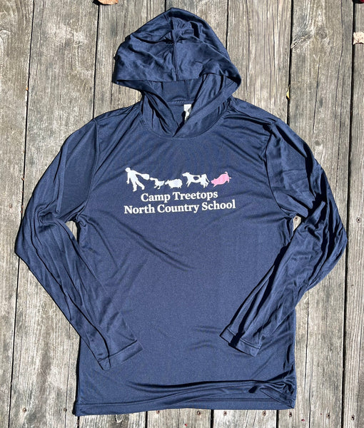 Performance Hooded Long-Sleeve Shirt