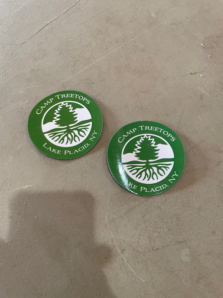Camp Treetops Magnet and Stickers